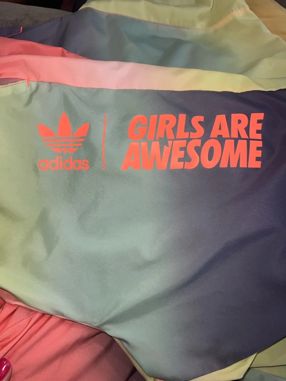 Adidas Originals Girls Are Awesome Tracksuit Jacket (size M) and Pants (size S)